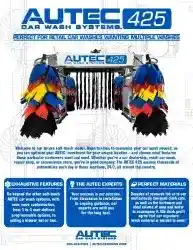 AUTEC Model 425 car wash Pennsylvania