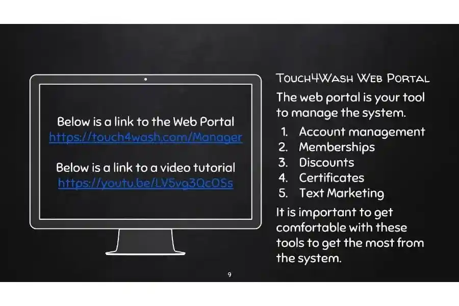 Touch4Wash slide 9
